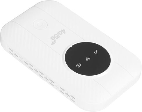 4G LTE USB Modem, Portable Router with SIM Card Slot, 300Mbps Mobile Hotspot Connect Up to 10 Devices, Supporting LTE CAT4, Rechargeable Battery, Global Traveling Business Trips in Saudi Arabia