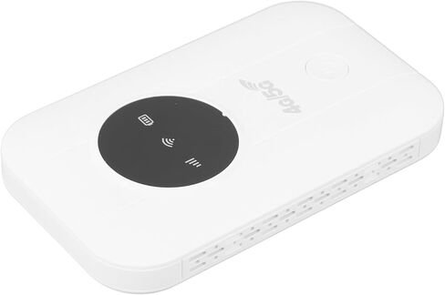 4G LTE USB Modem, Portable Router with SIM Card Slot, 300Mbps Mobile Hotspot Connect Up to 10 Devices, Supporting LTE CAT4, Rechargeable Battery, Global Traveling Business Trips in Saudi Arabia