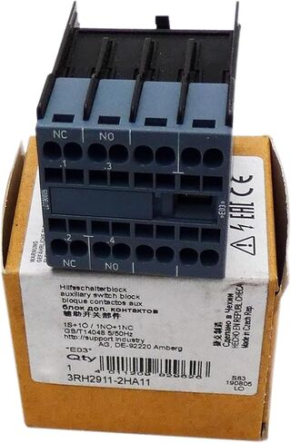 CungSu 3RH2911-2HA11 New and Sealed in Box 3RH29112HA11 1 Year Warranty in Saudi Arabia