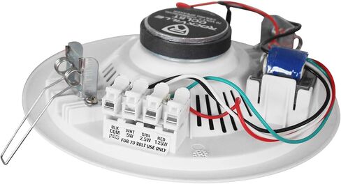 Rockville Commercial 70v Amp+12 White 5" Ceiling Speakers 4 Restaurant/Bar/Cafe in Saudi Arabia