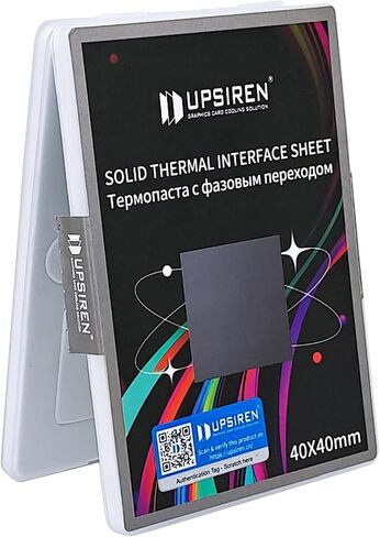 PCM‑1 Phase Change Thermal Pad,Thermal Sheet (60 * 40 * 0.25MM) | Phase‑Change Thermal Sheet 0.25mm, Solid‑to‑soft at 45°C, for CPU GPU PS5 Steam Deck M.2 SSD Laptop Game Console Chip Cooling in Saudi Arabia