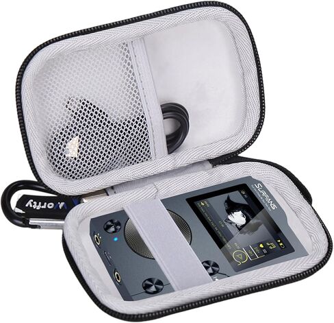 Carrying Case for HiFi H2 MP3 Player for Surfans F20 HiFi MP3 Music Player(Case Only) (Black) in Saudi Arabia