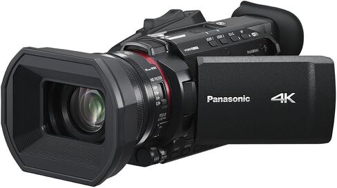 Panasonic HC-X1600 4K Camcorder ، حزمة مع ثلاثيات فيديو من الألومنيوم من 3 أقسام وحقيبة الأسطوانة in Saudi Arabia