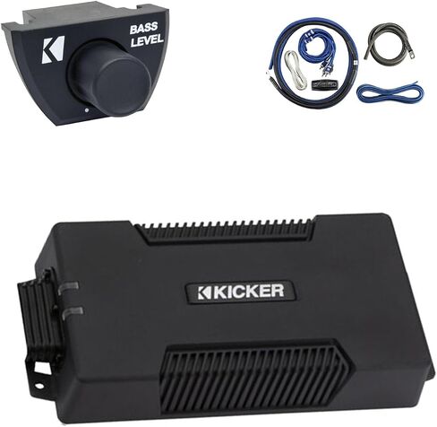 Kicker PXA10005 مضاد للماء 5 قناة D 1400 وات مع مجموعة تثبيت عن بعد وأسلاك الأسلاك in Saudi Arabia