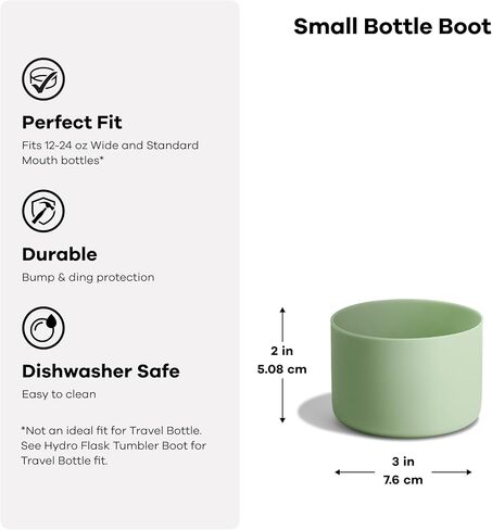 Hydro Flask Flex Boot - Accessory Silicone Water Bottle Protector - Dishwasher Safe, BPA-Free, Non-Toxic in Kuwait