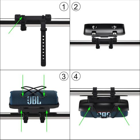 حامل قوس Motocycle للدراجة لـ JBL Flip7/6/5/4/3/Flip أساسي 2/Flip أساسي in Saudi Arabia