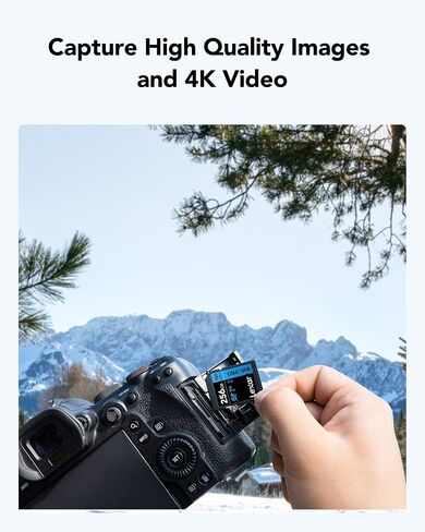 Lexar Professional 1667x SD Card 256GB, SDXC UHS-II Memory Card, Up to 250MB/s Read, 120MB/s Write, Class 10, U3, V60 SD for Professional Photographer, Videographer, Enthusiast (LSD256CB1667) in Saudi Arabia