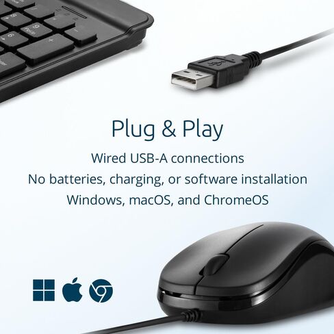 Kensington KM201 Simple Solutions مجموعة سطح المكتب السلكية ، TAA متوافق - أسود (K72483TAA) in Saudi Arabia