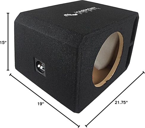 Harmony Audio HA-BV1X12E Single 12" Empty Vented Port Sub Box Unloaded Enclosure in Saudi Arabia