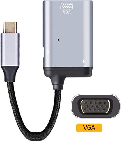 Xiwai USB-C Type C لعرض محول مراقبة الشاشة 4K 2K 60Hz مع منفذ طاقة PD الإناث in Kuwait