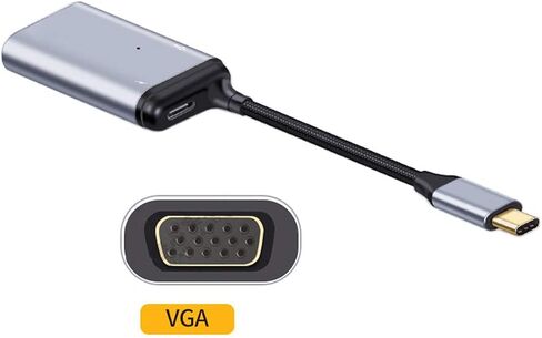 Xiwai USB-C Type C لعرض محول مراقبة الشاشة 4K 2K 60Hz مع منفذ طاقة PD الإناث in Kuwait