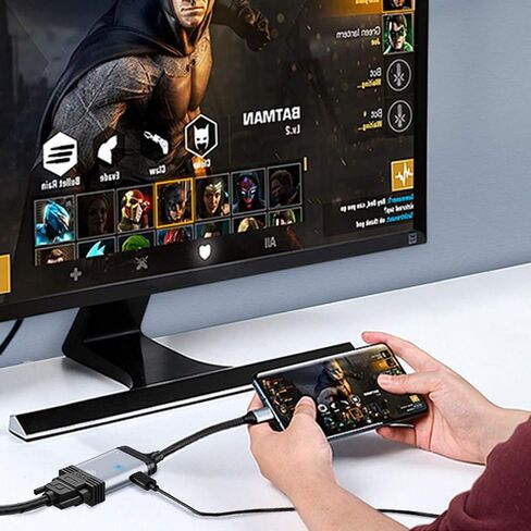 Xiwai USB-C Type C لعرض محول مراقبة الشاشة 4K 2K 60Hz مع منفذ طاقة PD الإناث in Kuwait