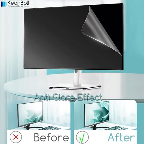 KEANBOLL 2-Pack 21.5 Inch Digital Picture Frame Screen Protector, Matte-Anti Glare Screen Protector Compatible with 21.5-Inch Digital Calendar, Eye Protection Eye Filter Scratch Resistant in Saudi Arabia