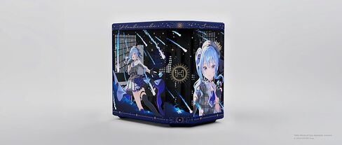 Hyte Y70 Hoshimachi Suisei الرسمية المرخصة - ATX متوسطة ATX Gaming PC Case - Panoramic Glass - Dual Ramber - High Airflow Chassis - PCIe 4.0 Riser Cable - in Kuwait