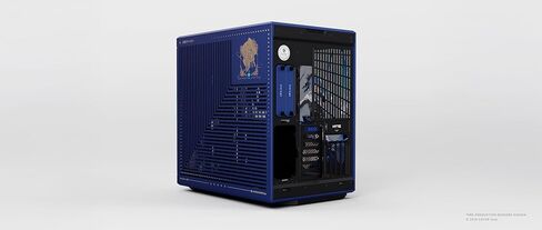 Hyte Y70 Hoshimachi Suisei الرسمية المرخصة - ATX متوسطة ATX Gaming PC Case - Panoramic Glass - Dual Ramber - High Airflow Chassis - PCIe 4.0 Riser Cable - in Kuwait
