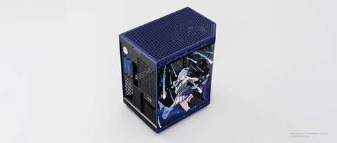 Hyte Y70 Hoshimachi Suisei الرسمية المرخصة - ATX متوسطة ATX Gaming PC Case - Panoramic Glass - Dual Ramber - High Airflow Chassis - PCIe 4.0 Riser Cable - in Kuwait