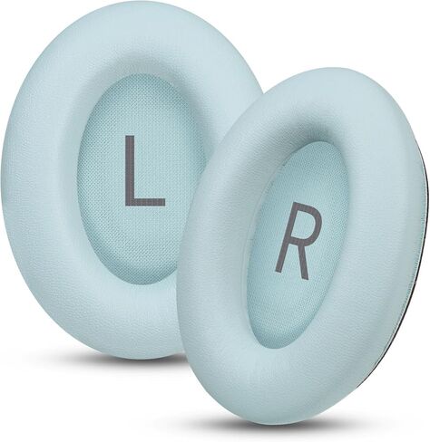 Headphones Replacement Ear Pads, Protein Leather earpad Cushions for Bose QuietComfort 45（QC45） Headphones, Softer Memory Foam - Crystal Blue in Kuwait