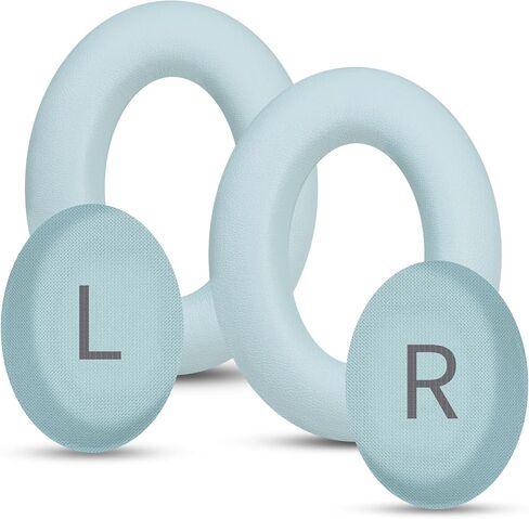 Headphones Replacement Ear Pads, Protein Leather earpad Cushions for Bose QuietComfort 45（QC45） Headphones, Softer Memory Foam - Crystal Blue in Kuwait