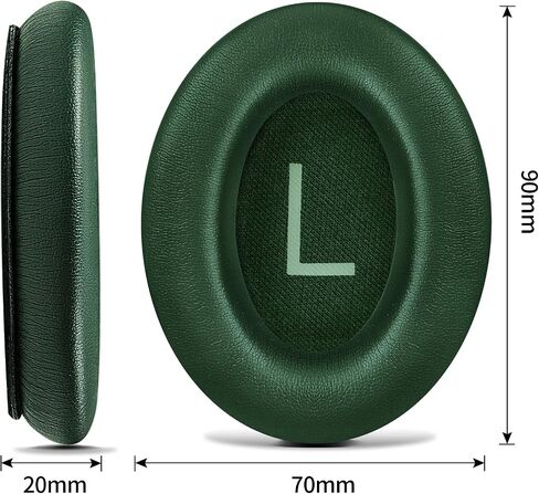 Headphones Replacement Ear Pads, Protein Leather earpad Cushions for Bose QuietComfort 45（QC45） Headphones, Softer Memory Foam - Crystal Blue in Kuwait
