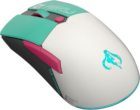 ASUS TUF Hatsune Miku Edition Mini Wireless Gaming Mouse – Right-Handed, 65g Lightweight, Tri-Mode Connectivity, 12K DPI, RGB Lighting, 100M Click Mechanical Switches in Saudi Arabia