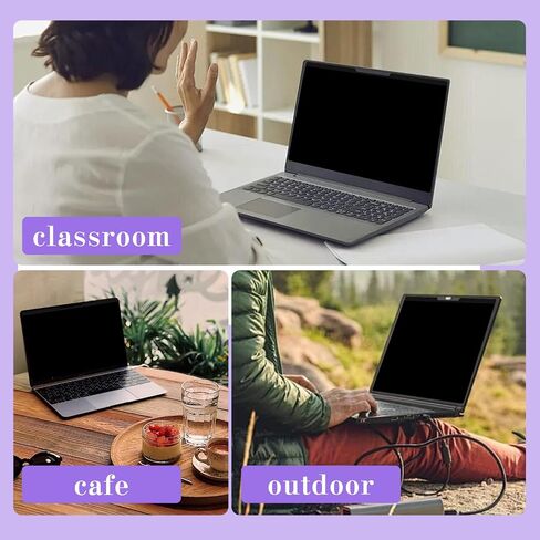 Removable Magnetic Privacy Filter for 14 inch 16:9, Anti Spy Anti-Glare Laptop Monitor Screen Protector, Blue Light Blocking Film for Notebook 14''（316 * 184） mm in Saudi Arabia