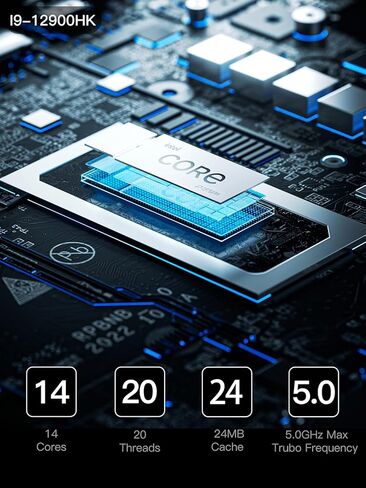 Minisforum Venus Series NAB9 MINI PC Barebone Intel Core I9-12900HK (14C/20T) ، كمبيوتر سطح المكتب المصغر بدون RAM/SSD/OS ، 2x HDMI+2X USB-C 4K@60Hz Output ، 2x 2.5G LAN ، 4X USB3.2 Small Computer (READED) in Saudi Arabia
