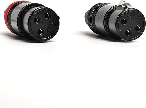 10pcs 3-pin xlr ذكور إلى محول أنثى-موصل صوتي متوازن للميكروفون ، الخلاط ، مكبر صوت (الذكور البرتقالي × 10pcs) in Kuwait