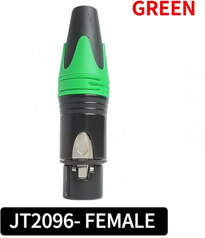 10pcs 3-pin xlr ذكور إلى محول أنثى-موصل صوتي متوازن للميكروفون ، الخلاط ، مكبر صوت (الذكور البرتقالي × 10pcs) in Kuwait