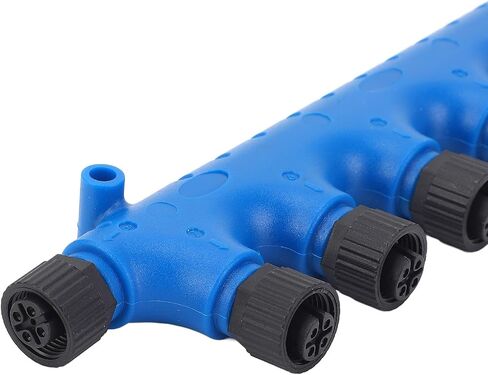 Kimiss 6 Port T Connector for NMEA 2000 ، TEETINATOR Multiport لشبكات LOWRRANCE ، 5 PIN 22AWG ، IP67 مقاومة للماء ، اتصال مستقر in Saudi Arabia