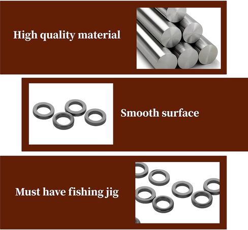 50 حزمة ذبابة الصيد حلقات tippet ، 2.5 ملم الموصلات الفولاذ المقاوم للصدأ Tippet لسلمون سمك السلمون كرابي بلوجل الفولاذ الأسود in Kuwait