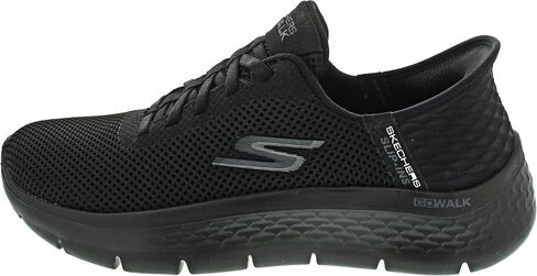 Skechers Women's Hands Free Slip-Ins Go Walk Flex-Grand Entrance Sneaker, Black, 5 Wide in Saudi Arabia