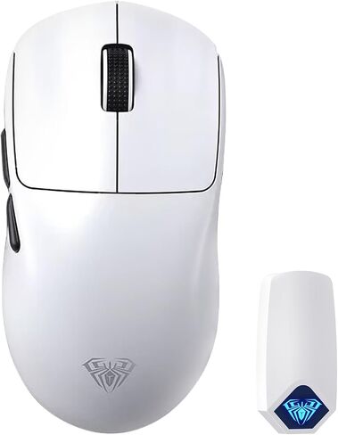 Aula SC800 Mouse Wireless Gaming Mouse ، 26000 dpi القابل للتعديل ، و 37 جرامًا ، الماوس الخفيف للغاية ، ومستشعر PAW3395 ، ومعدل الاقتراع 8 كيلو هرتز ، وأزرار قابلة للبرمجة ، و MODE TRI-MODE BT5.0/2.4G/USB-C للاعبين (Black) in Saudi Arabia