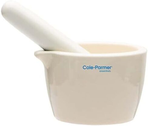 Cole-Parmer Mortar and Pestle Set, Porcelain, 150 mL in Saudi Arabia