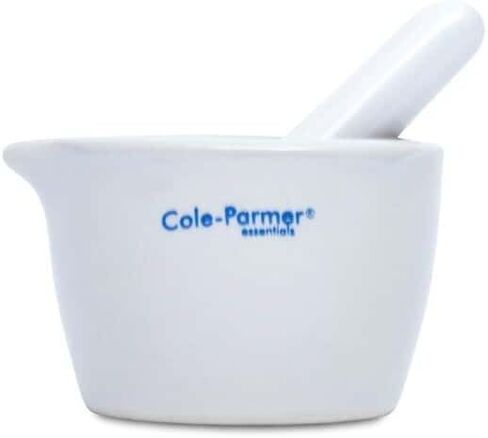 Cole-Parmer Mortar and Pestle Set, Porcelain, 150 mL in Saudi Arabia