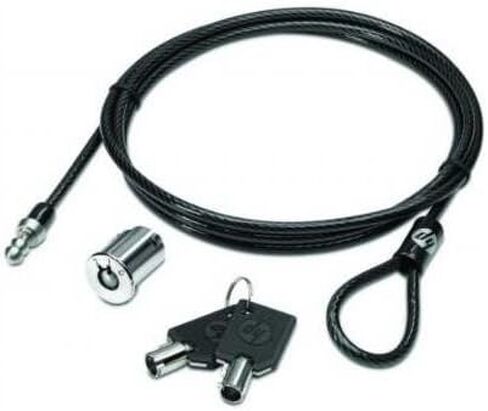 Hp Au656ut Docking Station Cable Lock. Smart Buy . 6.10 Ft "Product Type: Alarms & Locks/Cable Locks" in Saudi Arabia