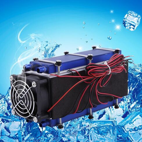 Hilitand Thermoelectric Cooler, DC12V 576W TEC1-12706 8-Chip Peltier System Semiconductor Refrigeration Pieces Kit Air Cooling Device in Saudi Arabia