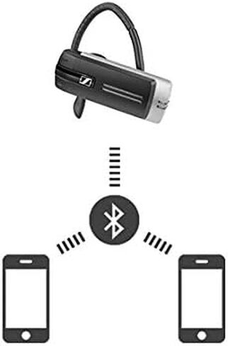 Sennheiser - EPOs تكيف الوجود UC Bluetooth سماعات الرأس | متوافق مع Apps Apps Zoom ، فرق ، Skype ، RingCentral ، Chime ، Webex ، Meet | مع USB Dongle ومحفظة متنقلة in Saudi Arabia