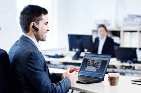 Sennheiser - EPOs تكيف الوجود UC Bluetooth سماعات الرأس | متوافق مع Apps Apps Zoom ، فرق ، Skype ، RingCentral ، Chime ، Webex ، Meet | مع USB Dongle ومحفظة متنقلة in Saudi Arabia