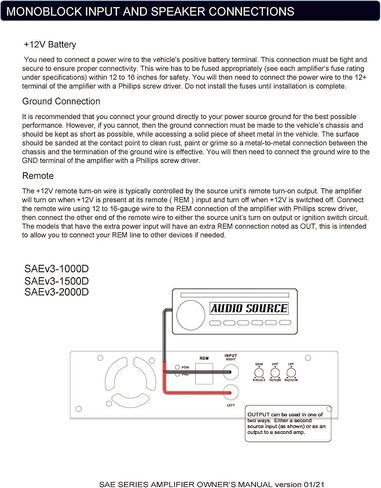 Sundown Audio SAE-2000D V.3 Monoblock 2000W RMS Digital Class D Amplifier SAEV3-2000D in Saudi Arabia