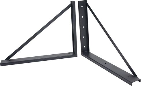 Underbody Steel Mounting Brackets,18 x 18 Inch Truck Tool Box Mounting Kit, with Screws Spacers and Sleeves - 2 PCS in Saudi Arabia