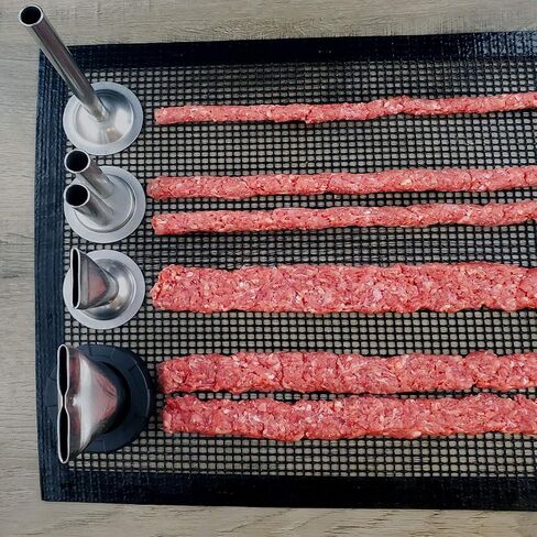 SIGVAL Frontier Jerky Gun, Beefy, with Stainless Steel Nozzles & Sausage Tips in Saudi Arabia