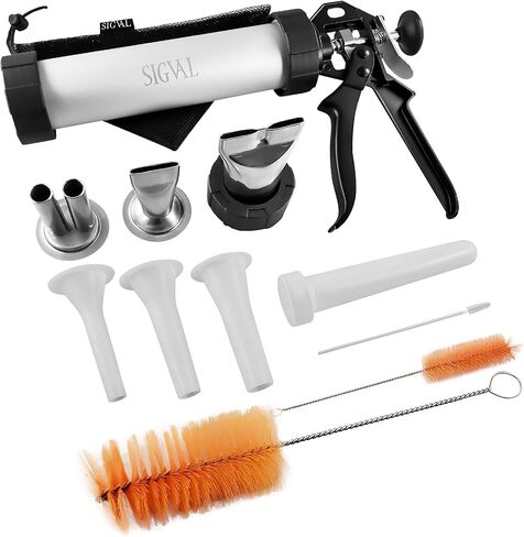 SIGVAL Frontier Jerky Gun, Beefy, with Stainless Steel Nozzles & Sausage Tips in Saudi Arabia