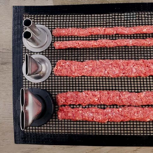 SIGVAL Frontier Jerky Gun, Beefy, with Stainless Steel Nozzles & Sausage Tips in Saudi Arabia