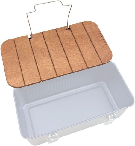 Wooden Table Compatible with Stanley Lunch Box 10qt in Saudi Arabia