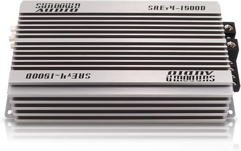 Sundown Audio SAE-100.4 Class A/B 4-Channel Amplifier - 100W x 4 @ 4Ω - High-Fidelity Car Speaker Amp with Variable Filters & Advanced Protection in Saudi Arabia