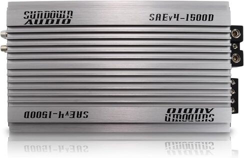 Sundown Audio SAE-100.4 Class A/B 4-Channel Amplifier - 100W x 4 @ 4Ω - High-Fidelity Car Speaker Amp with Variable Filters & Advanced Protection in Saudi Arabia