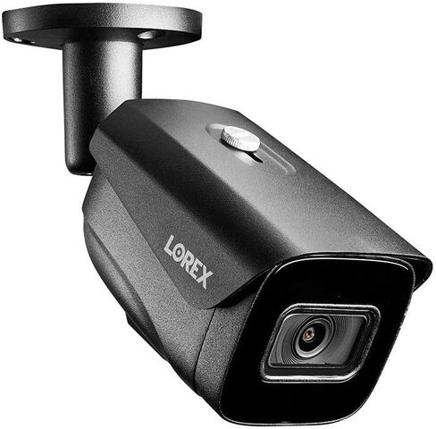 Lorex Nocturnal 3 4K 16-Channel 4TB Wired NVR System with Smart IP Bullet Cameras, 30FPS Recording and Listen-in Audio - (4 Cam/Black) in Saudi Arabia