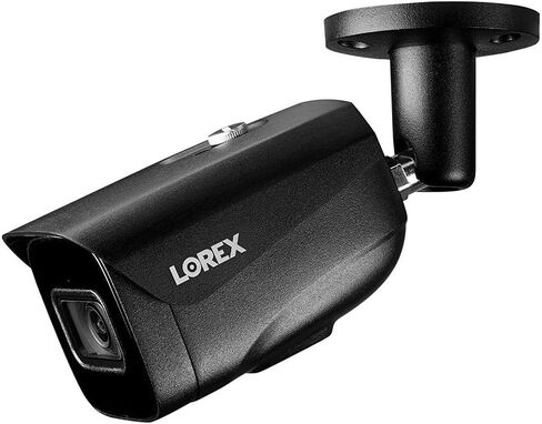 Lorex Nocturnal 3 4K 16-Channel 4TB Wired NVR System with Smart IP Bullet Cameras, 30FPS Recording and Listen-in Audio - (4 Cam/Black) in Saudi Arabia