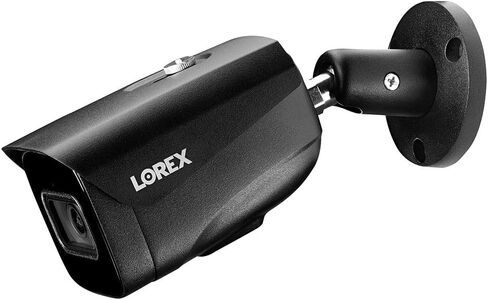 Lorex Nocturnal 3 4K 16-Channel 4TB Wired NVR System with Smart IP Bullet Cameras, 30FPS Recording and Listen-in Audio - (4 Cam/Black) in Saudi Arabia