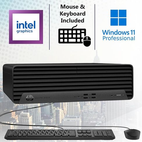 HP Elite 600 G9 SFF Business سطح المكتب PC ، Intel Core I5-13500 (Beat I7-12700) ، 32GB DDR5 RAM ، 1TB SSD ، RJ-45 ، DP PORT in Saudi Arabia
